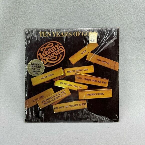 Kenny Rogers Ten Years of Gold 1977 Vinyl LP Record Album - Picture 1 of 9